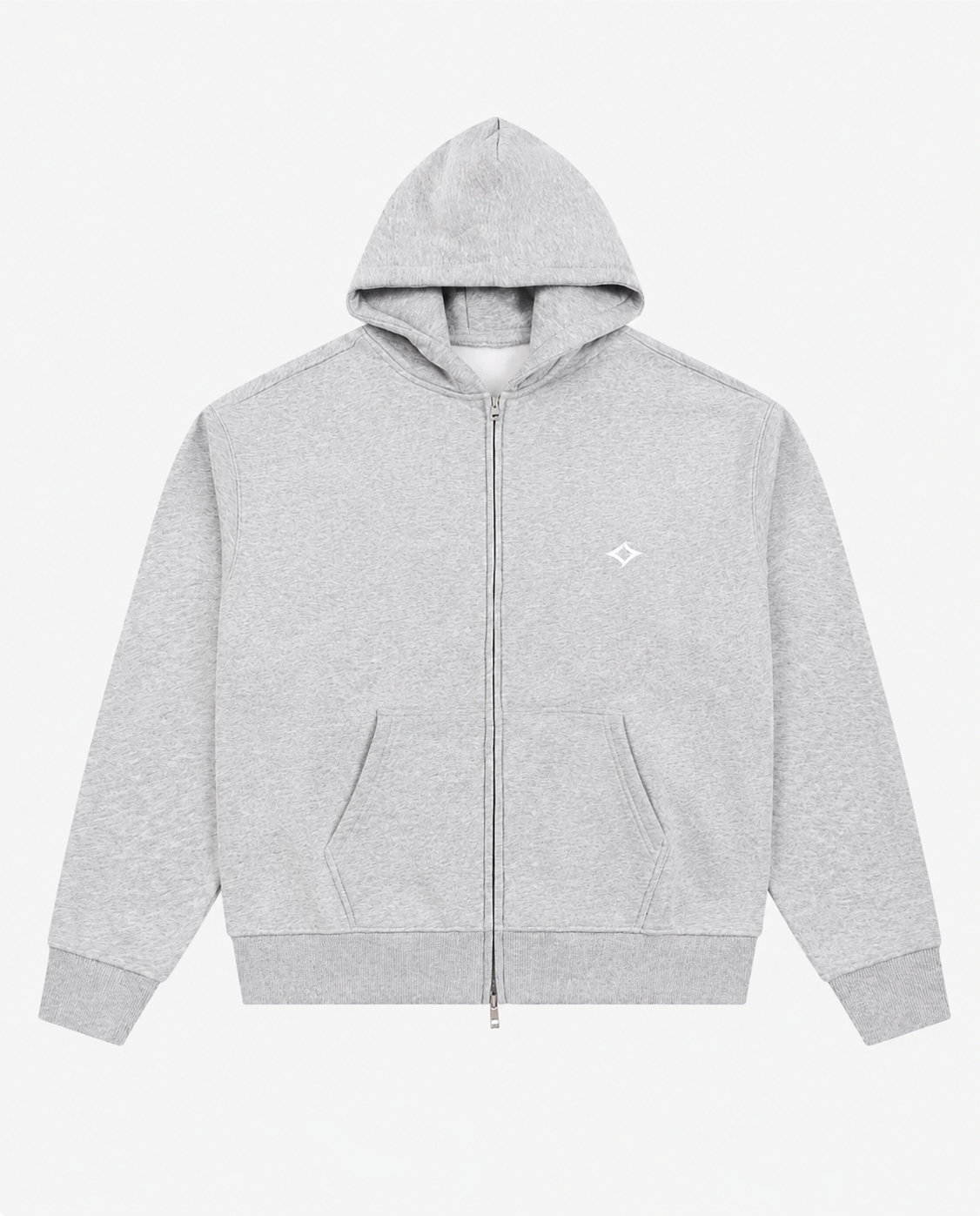 Essential Fleece Zip-Through Hoodie
