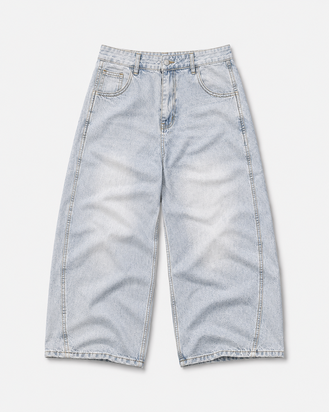 STATIC FORM Vintage Wash Denim Jeans