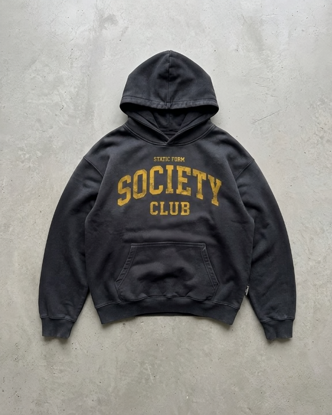 STATIC FORM Society Club Hoodie