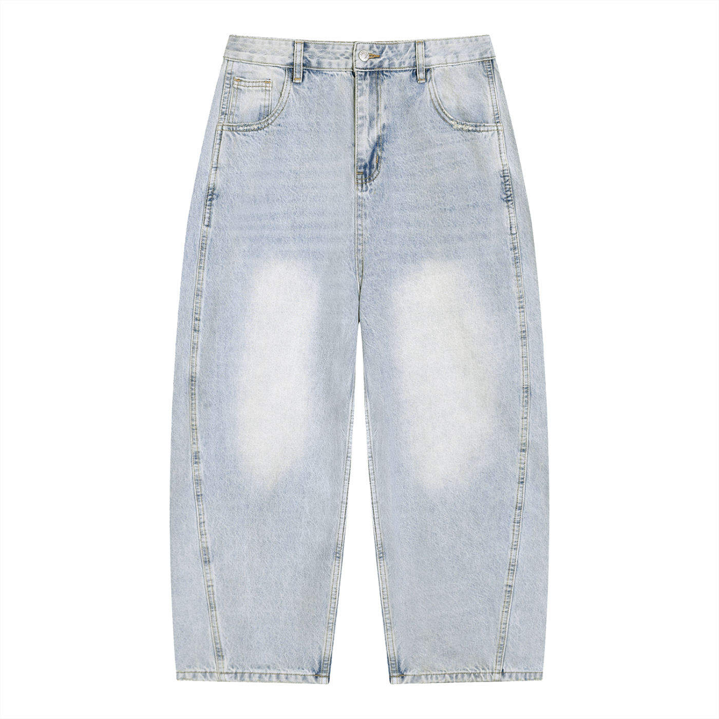 STATIC FORM Vintage Wash Denim Jeans